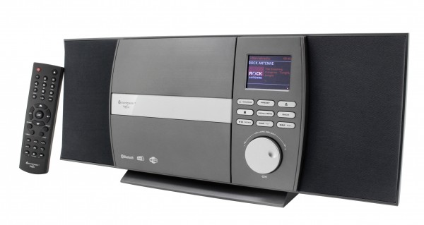 ﻿Soundmaster Stereo Musikcenter mit WLAN-Internet/DAB+/UKW-Radio, CD/MP3, USB, Bluetooth®, APP-Steuerung Heißer Verkauf