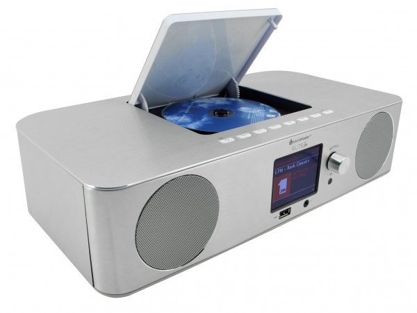 Soundmaster Stereo Musikcenter mit WLAN-Internet/DAB+/UKW-Radio, CD/MP3, USB, Bluetooth®, APP-Steuerung Top Angebot