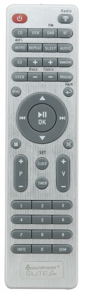Soundmaster Stereo Musikcenter mit WLAN-Internet/DAB+/UKW-Radio, CD/MP3, USB, Bluetooth®, APP-Steuerung Top Angebot