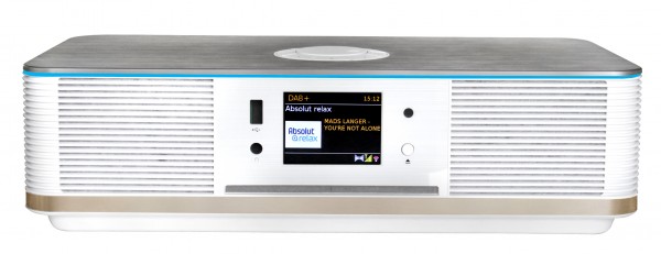 Soundmaster Stereo Musikcenter mit WLAN-Internet/DAB+/UKW-Radio, CD/MP3, USB, Bluetooth®, LED Ambientebeleuchtung, APP-Steuerung Zeitlich begrenztes Angebot