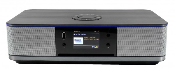 Soundmaster Stereo Musikcenter mit WLAN-Internet/DAB+/UKW-Radio, CD/MP3, USB, Bluetooth®, LED Ambientebeleuchtung, APP-Steuerung Große Rabatte