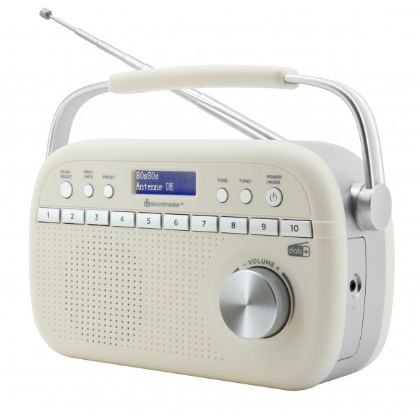 Soundmaster DAB+/UKW-RDS Radio mit Senderspeichertasten Kauf eins, bekomm eins gratis
