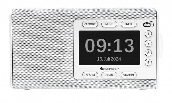 Soundmaster DAB+/UKW-RDS Radio mit großem Farbdisplay, Stationstasten Begrenzte Freigabe