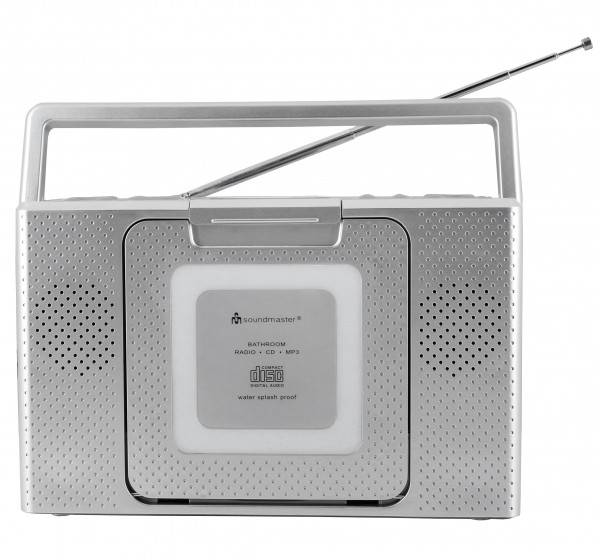 Soundmaster Spritzwassergeschütztes Badezimmer CD/MP3 Radio JETZT KAUFEN