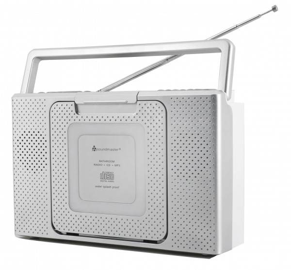 Soundmaster Spritzwassergeschütztes Badezimmer CD/MP3 Radio JETZT KAUFEN