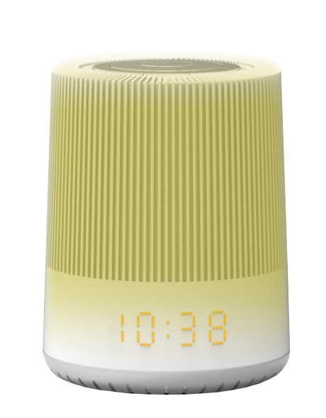 Soundmaster UKW-PLL Uhrenradio mit farbigen LED Nachtlicht, Sonnenaufgangssimulation Fabrikladen