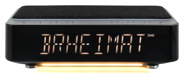 Soundmaster DAB+/UKW Uhrenradio mit kabelloser Ladefunktion Speichern exportieren
