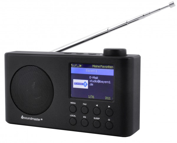 Soundmaster Portables WLAN-Internet/DAB+/UKW-Radio mit Bluetooth®, Li-Ion Akku Angebote