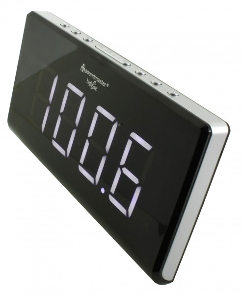 Soundmaster Jumbo LED Uhrenradio mit Dimmer Sonderangebot