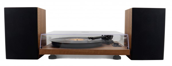 Soundmaster Plattenspieler mit Bluetooth®, PC-encoding. 2 Wege Bass Reflex Lautsprechern Jubiläumsangebot