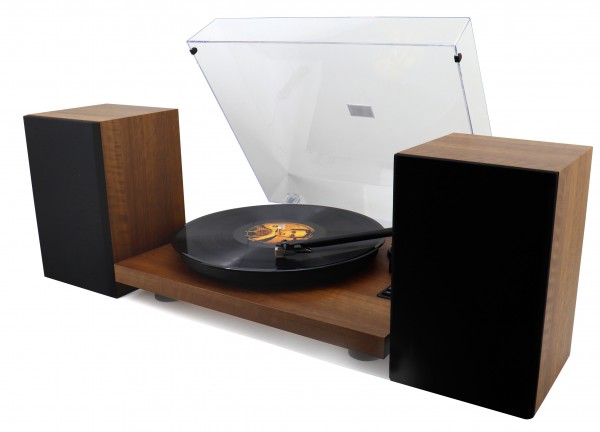 Soundmaster Plattenspieler mit Bluetooth®, PC-encoding. 2 Wege Bass Reflex Lautsprechern Jubiläumsangebot