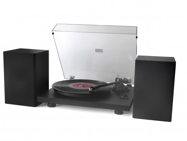 Soundmaster Plattenspieler mit Bluetooth®, PC-encoding. 2 Wege Bass Reflex Lautsprechern Lagerräumung