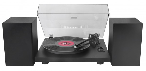 Soundmaster Plattenspieler mit Bluetooth®, PC-encoding. 2 Wege Bass Reflex Lautsprechern Lagerräumung