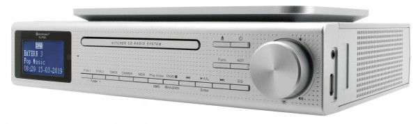 Soundmaster Design CD/MP3 Musik-Center zum Unterbau mit DAB+/UKW Radio, USB Anschluss und Bluetooth® Exklusive Angebote