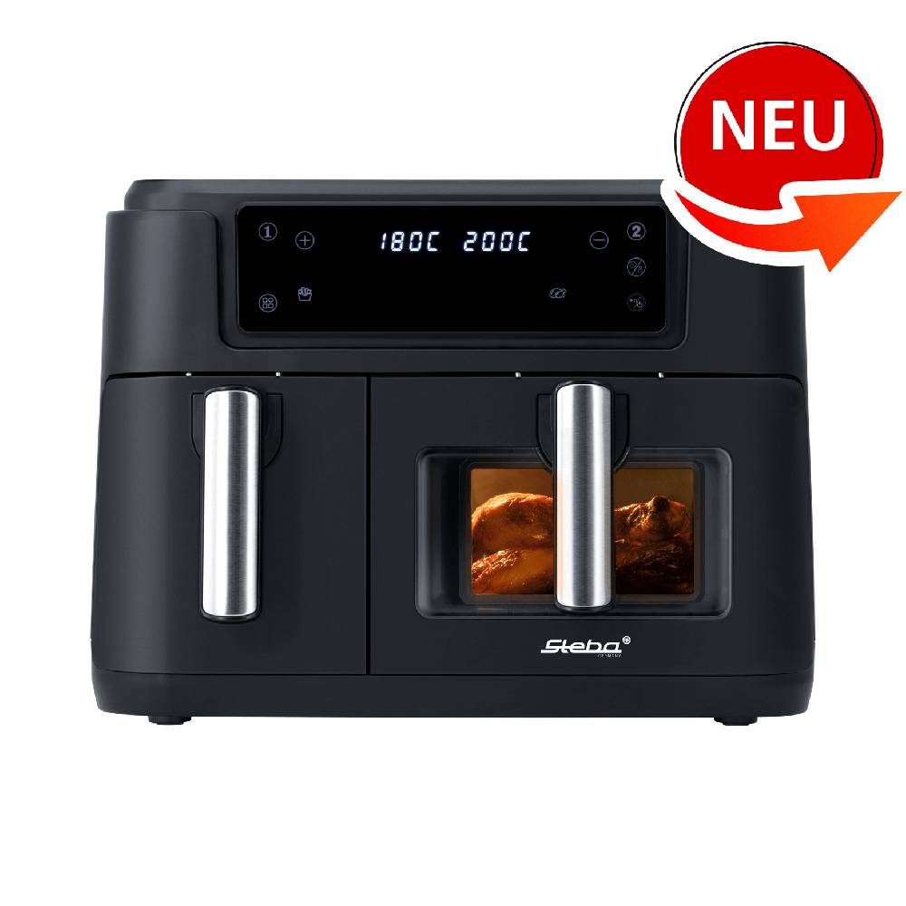 Steba Doppel-Heißluftfritteuse HF 9500 DUO