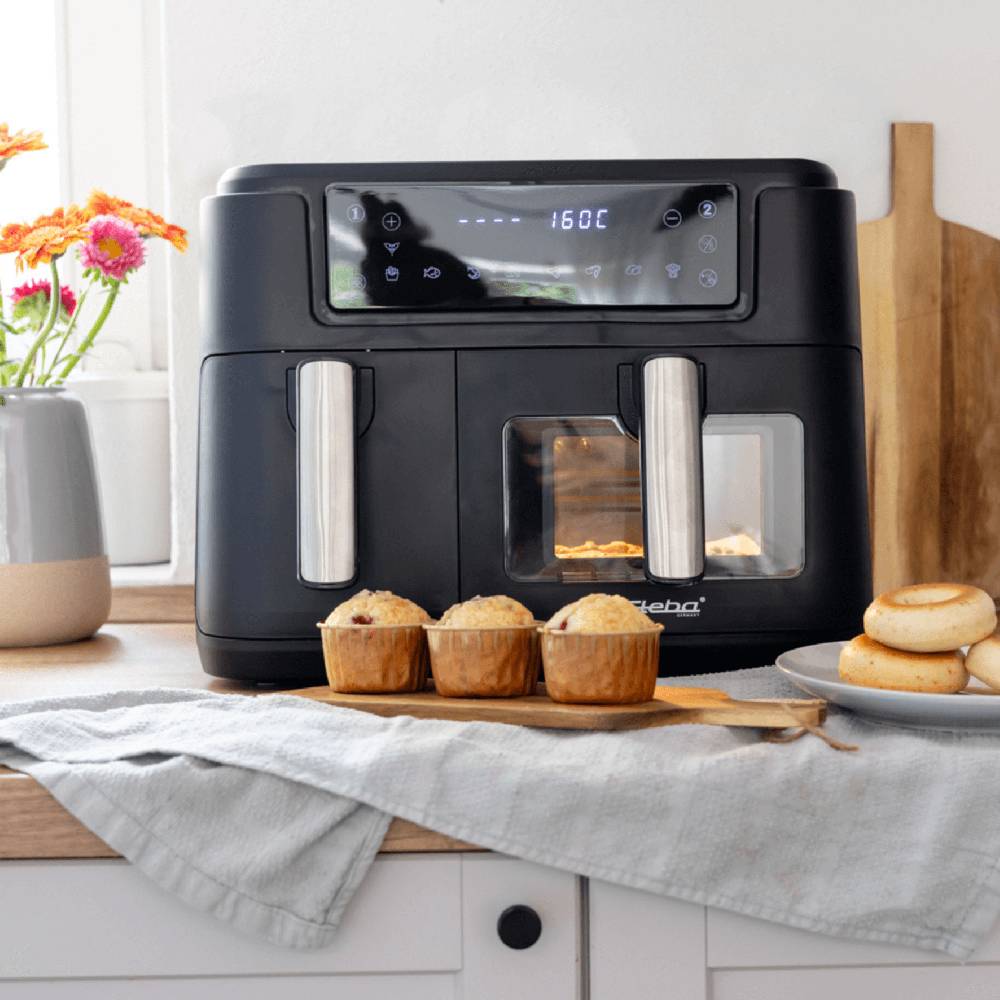 Steba Doppel-Heißluftfritteuse HF 9500 DUO Bis zu 65% Rabatt