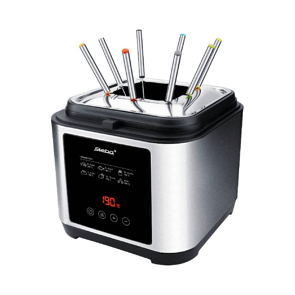 Steba Edelstahl-Fritteuse/Fondue DF 150F
