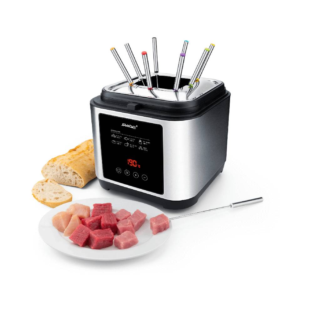 Steba Edelstahl-Fritteuse/Fondue DF 150F zollfrei