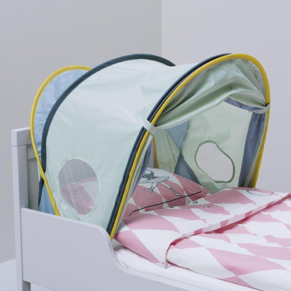 ﻿IKEA ELDFLUGA Baldachin blau/grün 70/80/90 Heißer Verkauf