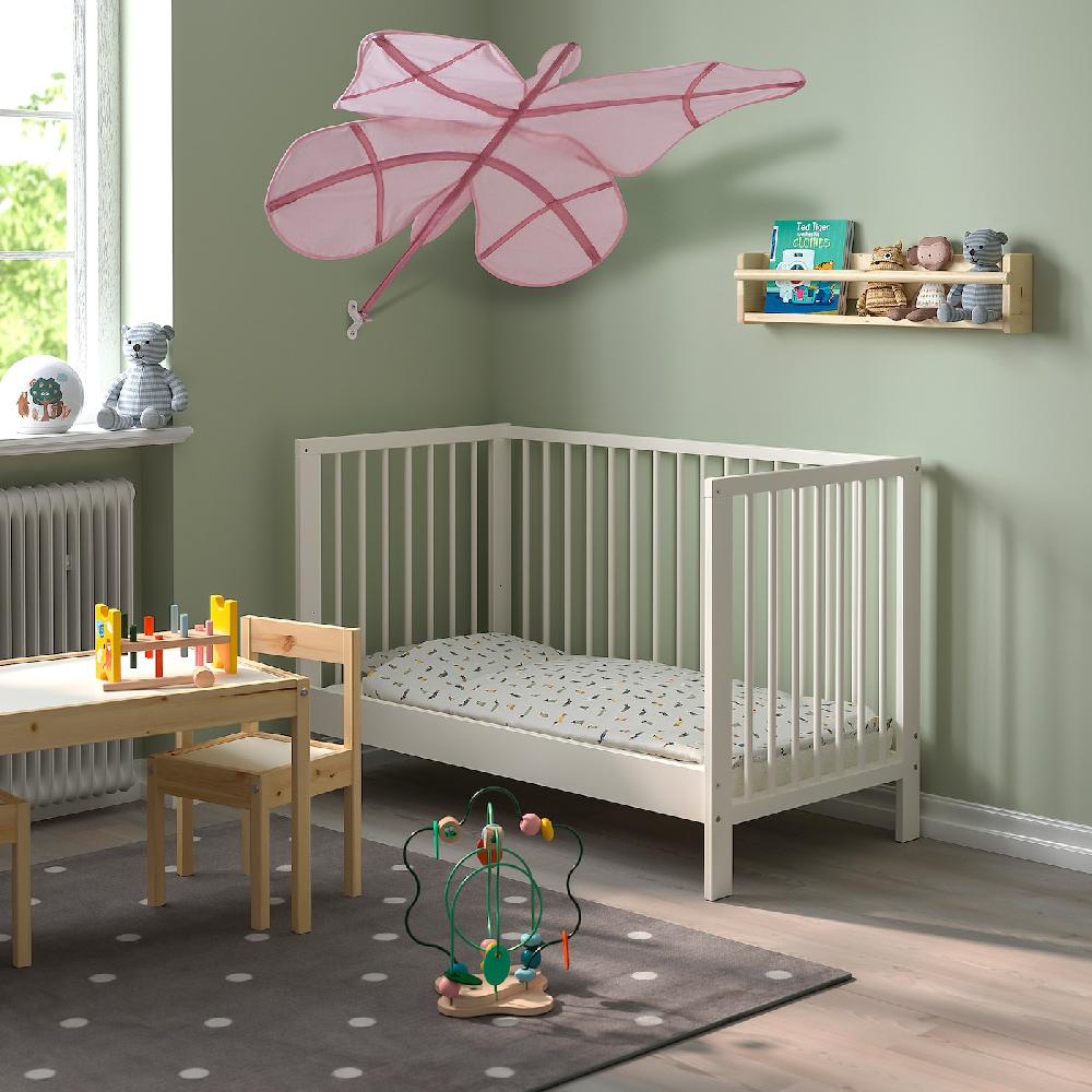IKEA SNÖFINK Betthimmel Schmetterling/rosa Online Outlet