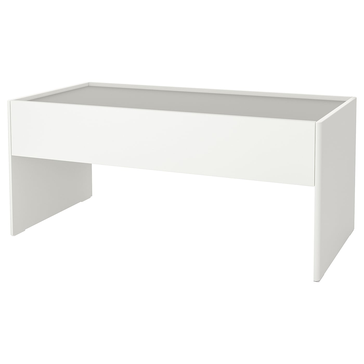IKEA DUNDRA Spieltisch mit Stauraum weiß/grau IKEA DUNDRA Spieltisch mit Stauraum weiß/grau