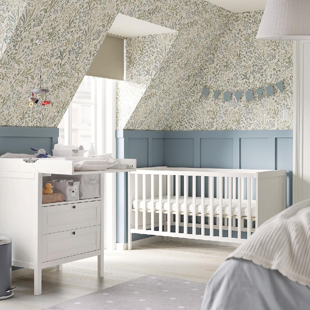 IKEA SUNDVIK Babybett weiß 70x140 cm Tägliche Deals