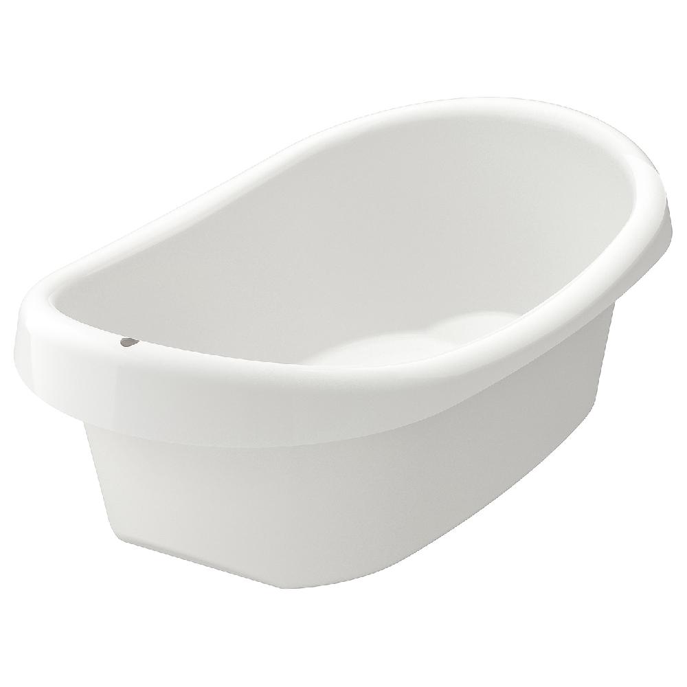 IKEA LÄTTSAM Babybadewanne weiß/grün