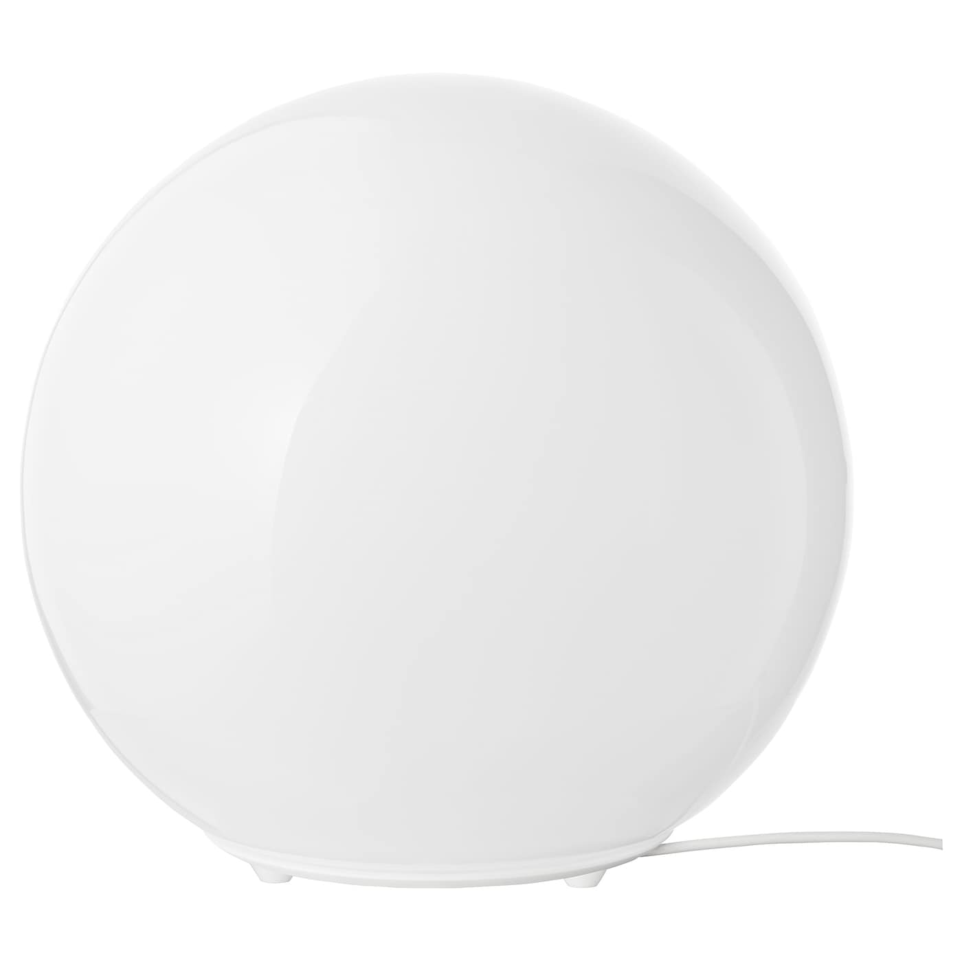 IKEA FADO Tischleuchte weiß 25 cm