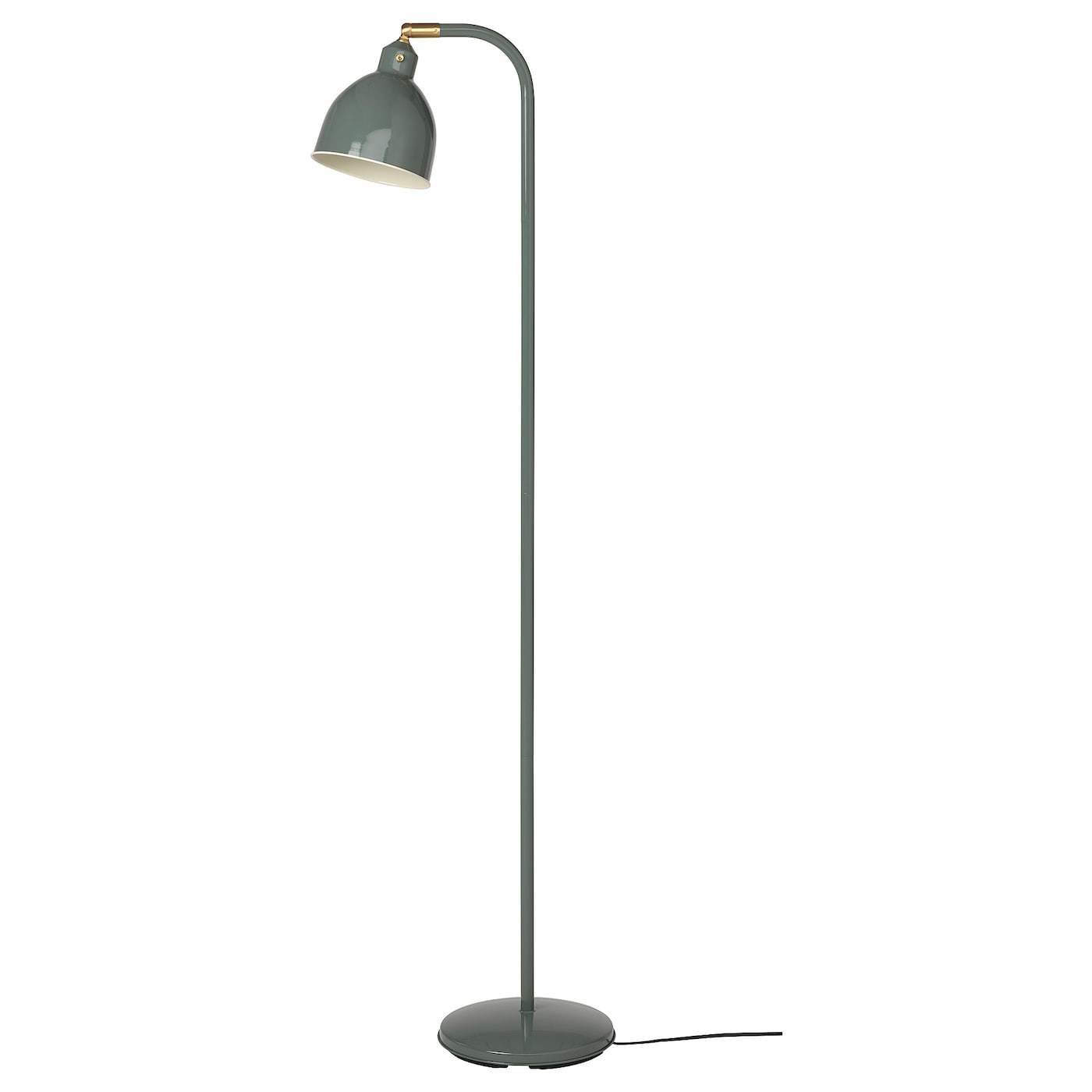 IKEA RÖDFLIK Stand-/Leseleuchte graugrün