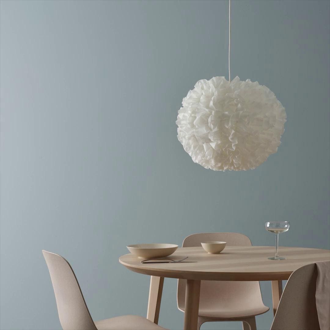 IKEA VINDKAST Hängeleuchte weiß 50 cm Sonderangebot der Fabrik
