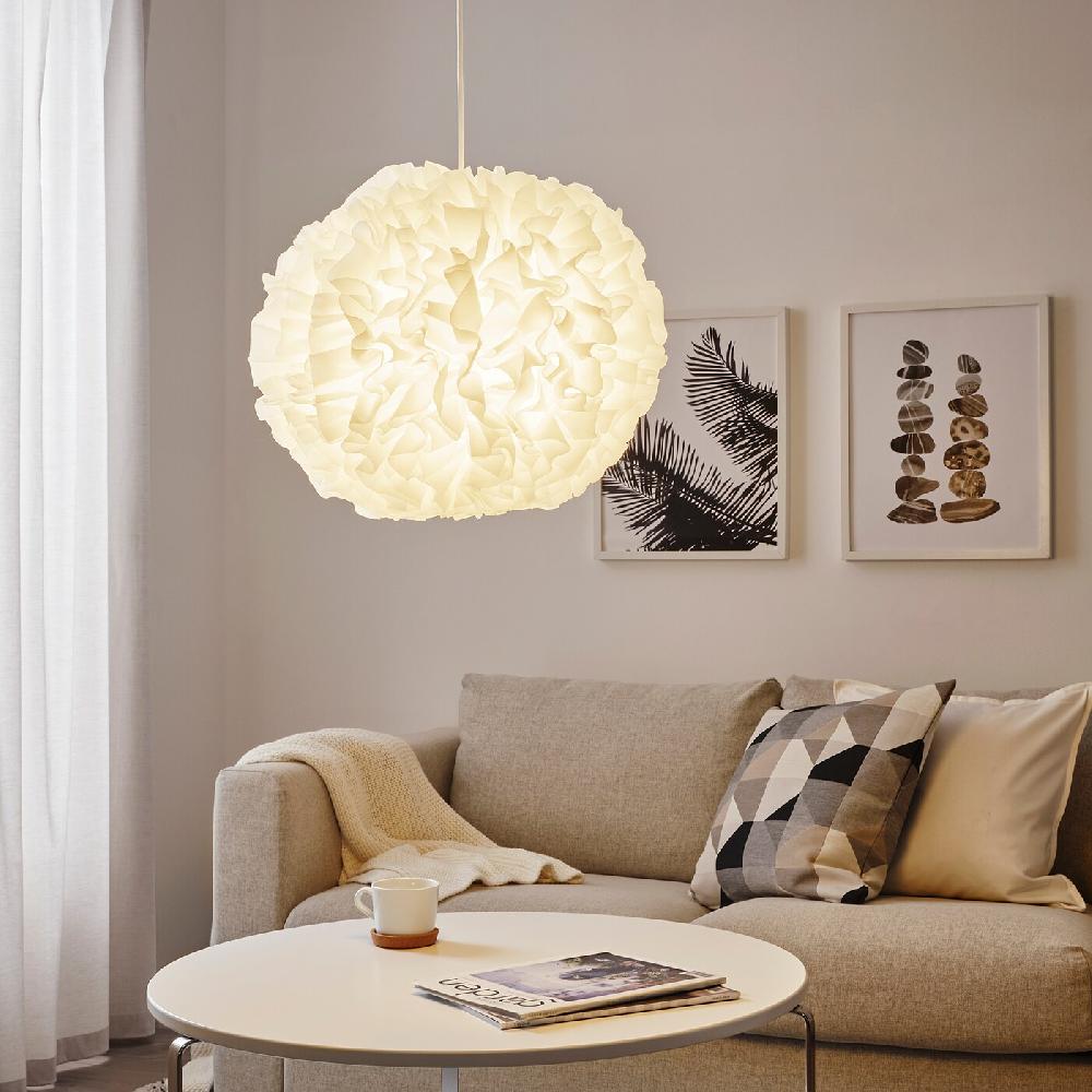 IKEA VINDKAST Hängeleuchte weiß 50 cm Sonderangebot der Fabrik