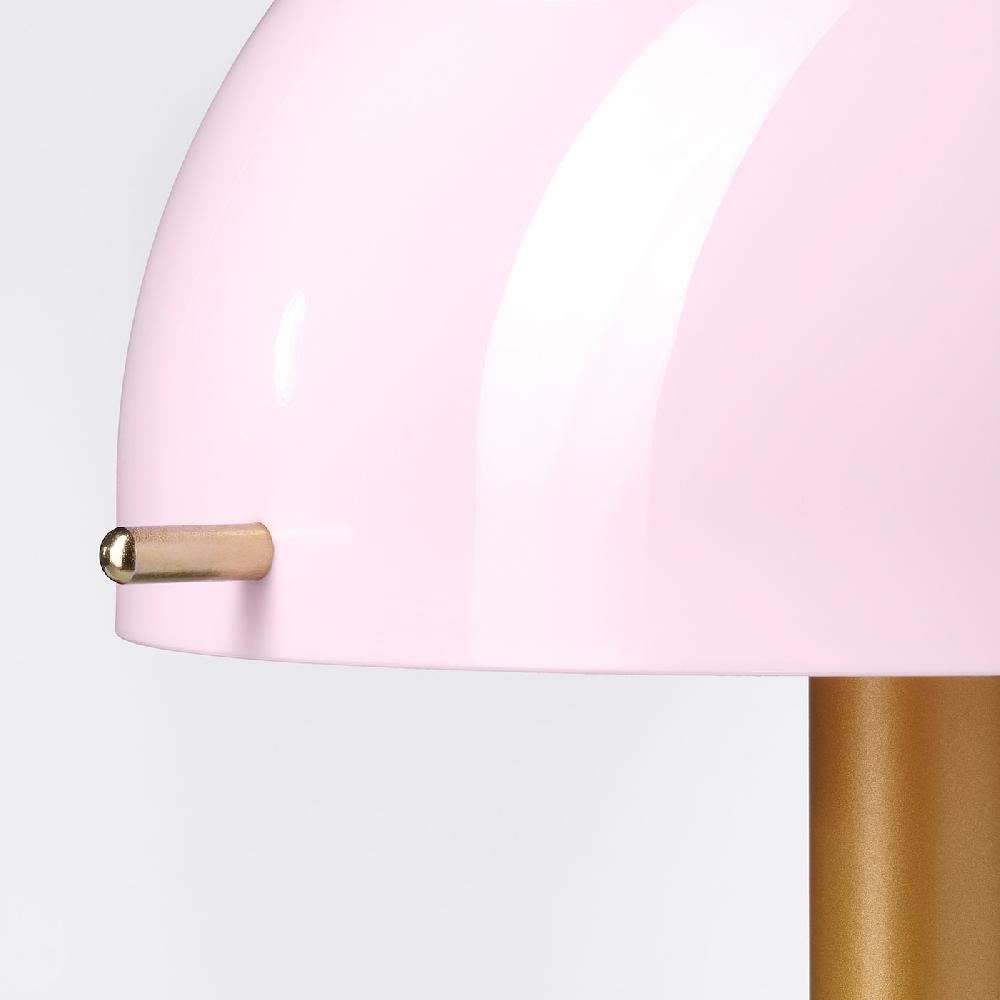 IKEA NÖDMAST Leuchte tragbar + battbetr. LED hellrosa/dunkel graugrün 26 cm Discount Store für neue Produkte