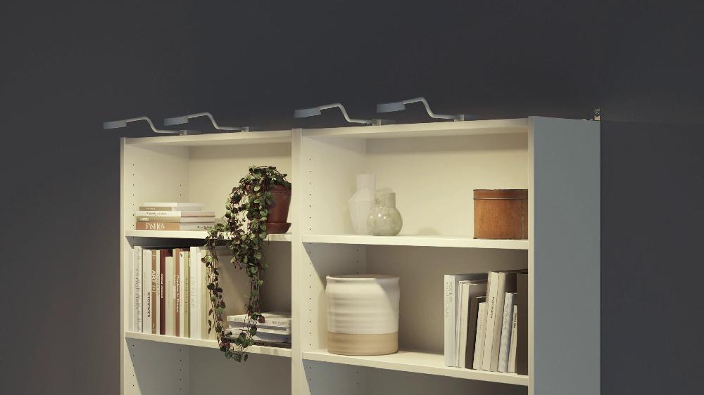 IKEA YTBERG Schrankbeleuchtung weiß/dimmbar Fabrikladen