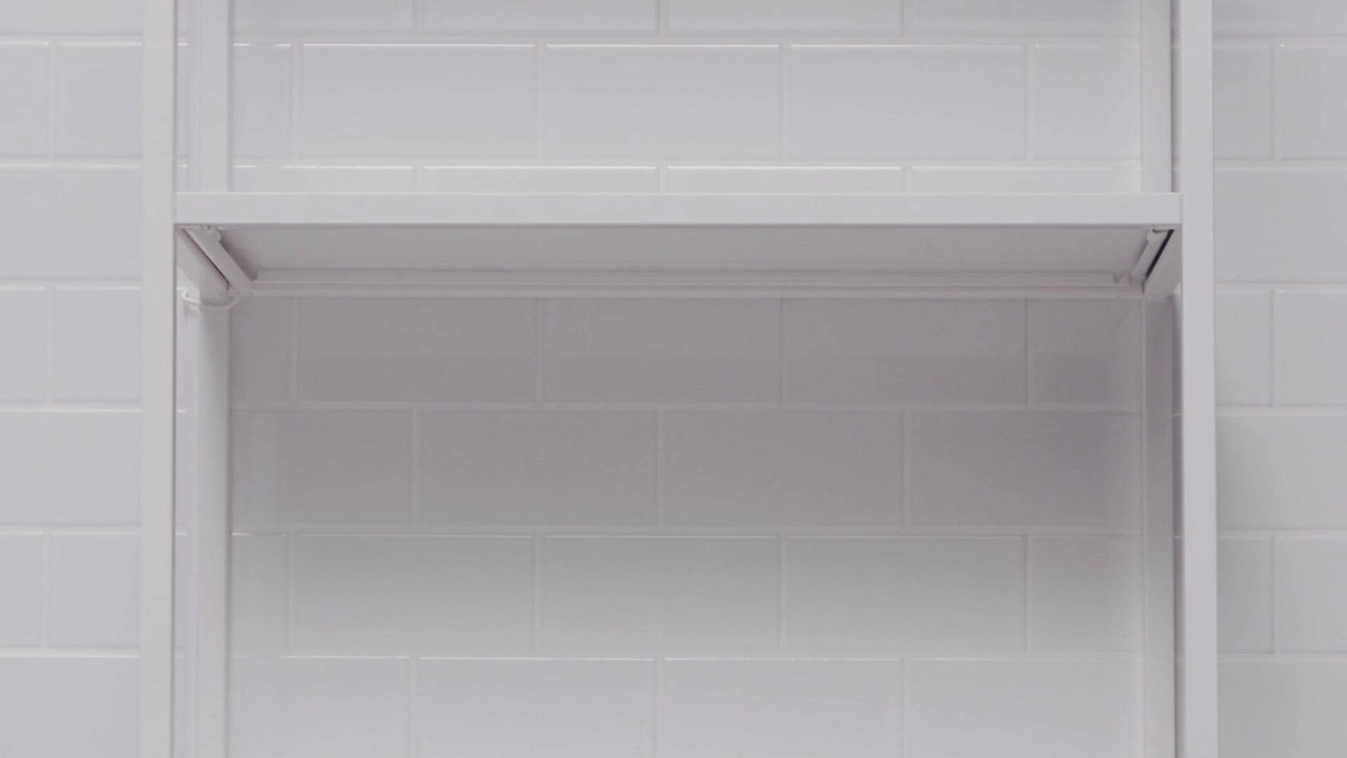 IKEA SILVERGLANS Lichtleiste LED für Bad dimmbar weiß 60 cm Begrenzt auf 3 Tage