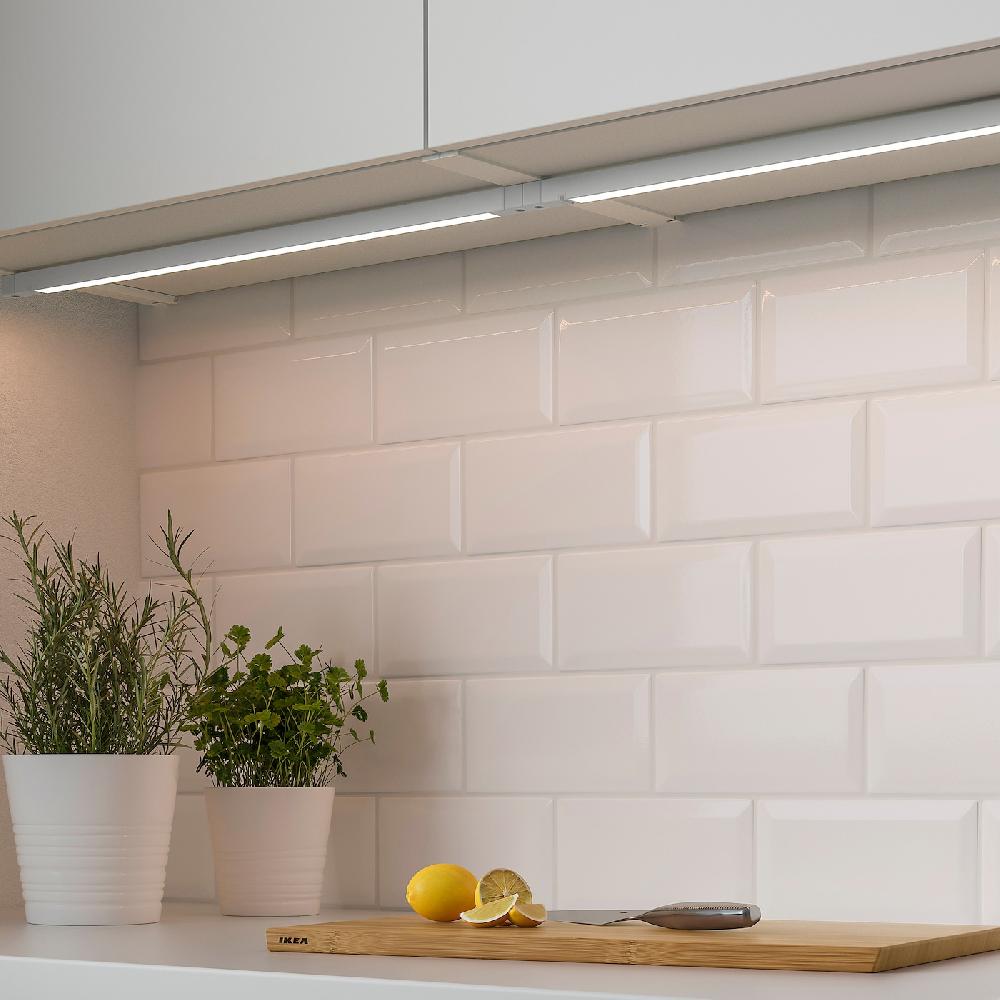 IKEA SKYDRAG LED-Lichtleiste/Arbpl/Klschr+Sensor dimmbar weiß 80 cm Speichern exportieren