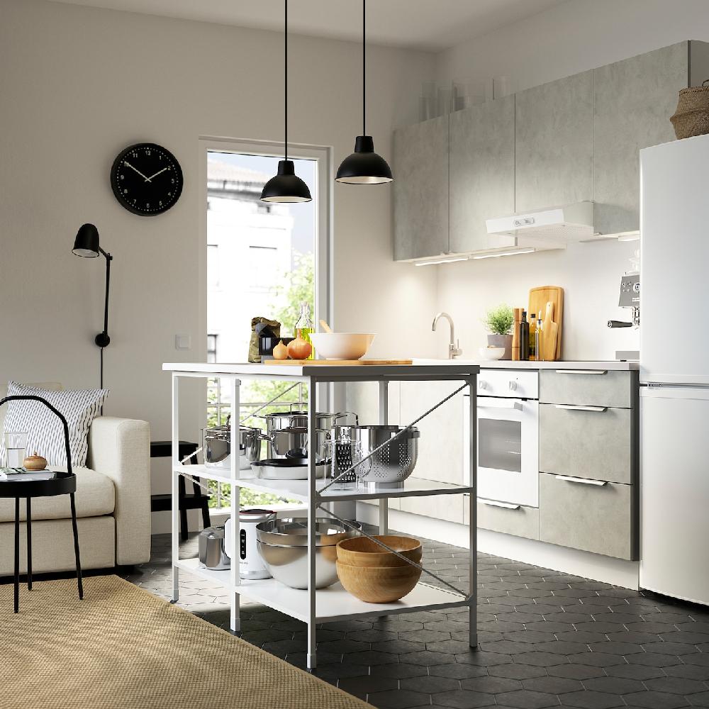 IKEA SKYDRAG LED-Lichtleiste/Arbpl/Klschr+Sensor dimmbar weiß 80 cm Speichern exportieren