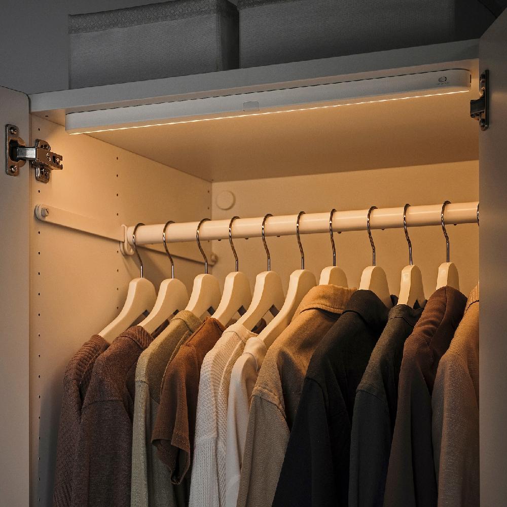 IKEA KÖLVATTEN LED-Beleuchtung mit Sensor weiß/batteriebetrieben 50 cm zollfrei