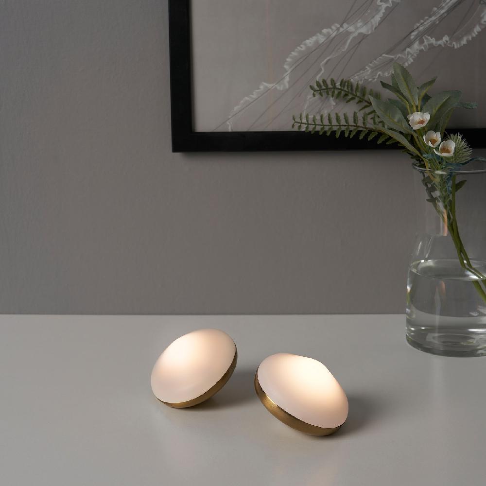 IKEA BJÖRKSPIREA Dekobeleuchtung LED messingfarben diamantförmig 2 Stück Rabatte dieses Monats