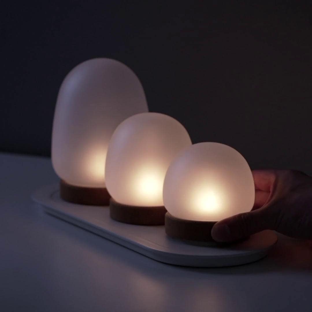 IKEA PRAKTSPIREA Dekobeleuchtungs-Set LED 4-tlg. mit Ladepad Outlet