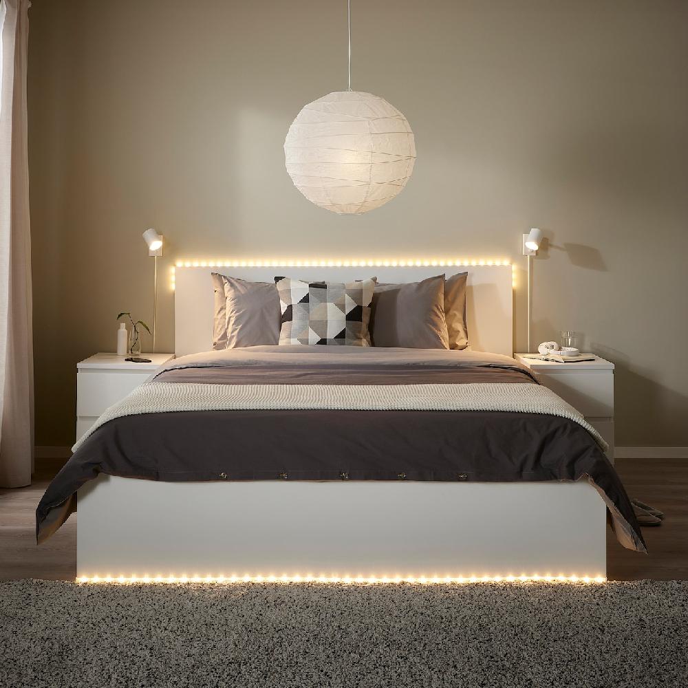 IKEA ORMANÄS Lichtleiste LED smart kabellos dimmbar/Farb- und Weißspektrum 4 m Meist gekauft