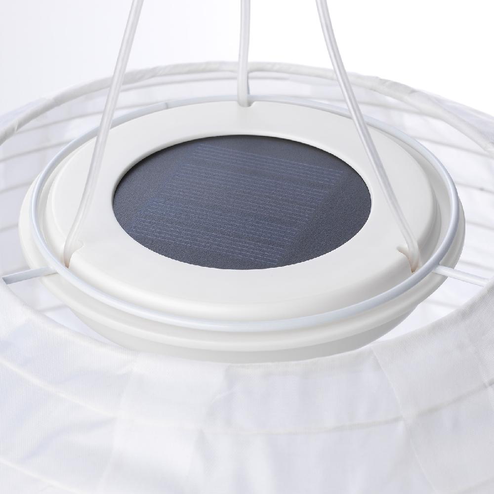 IKEA SOLVINDEN Solarhängeleuchte LED für draußen/rund weiß 30 cm Muttertagsangebot