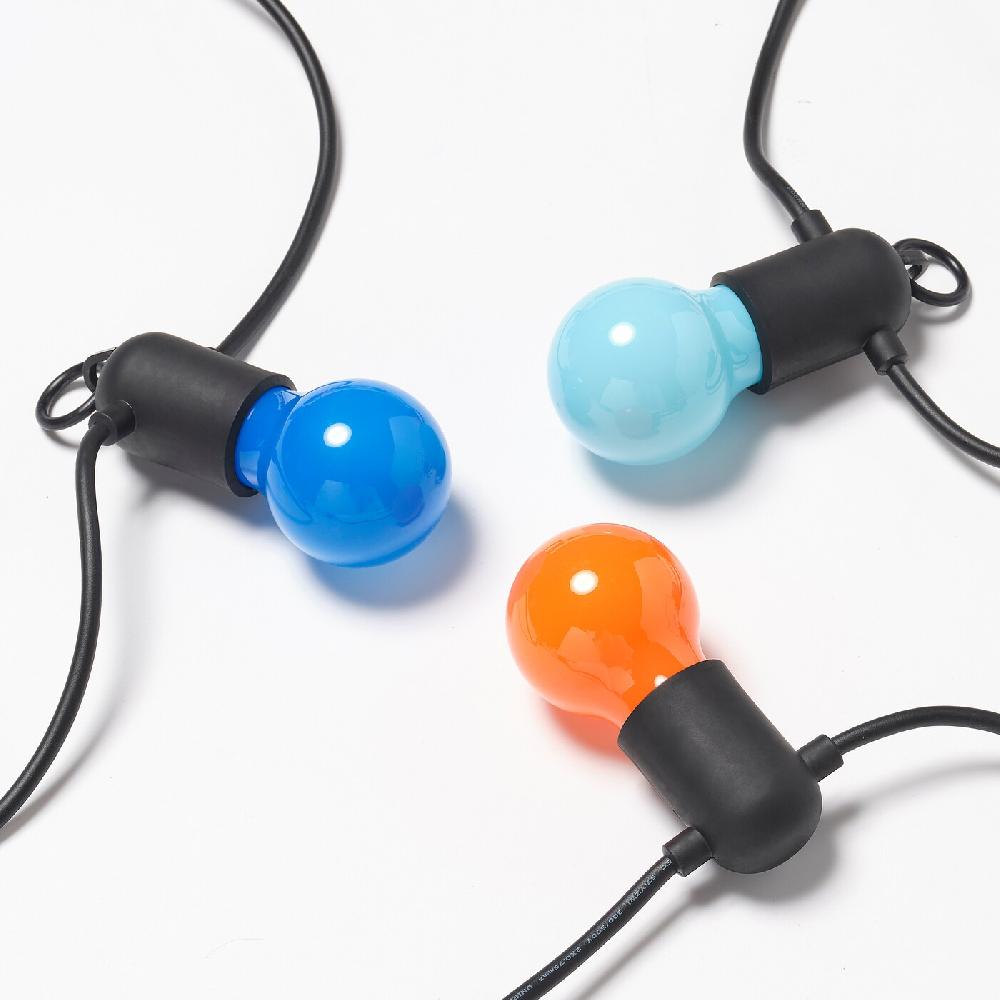 IKEA SOLVINDEN Lichterkette (12) LED für draußen/bunt Jubiläumsangebot