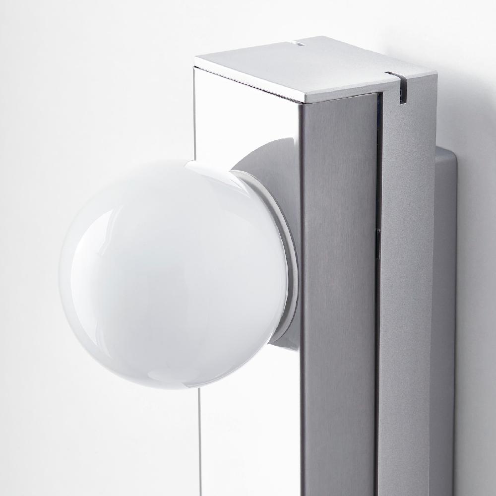 IKEA LEDSJÖ Wandleuchte LED Edelstahl Große Rabatte