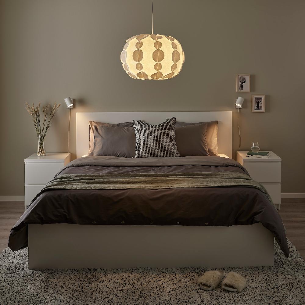 IKEA SOLHETTA LED-Leuchtmittel E27 806 lm dimmbar/rund opalweiß Räumungsverkauf