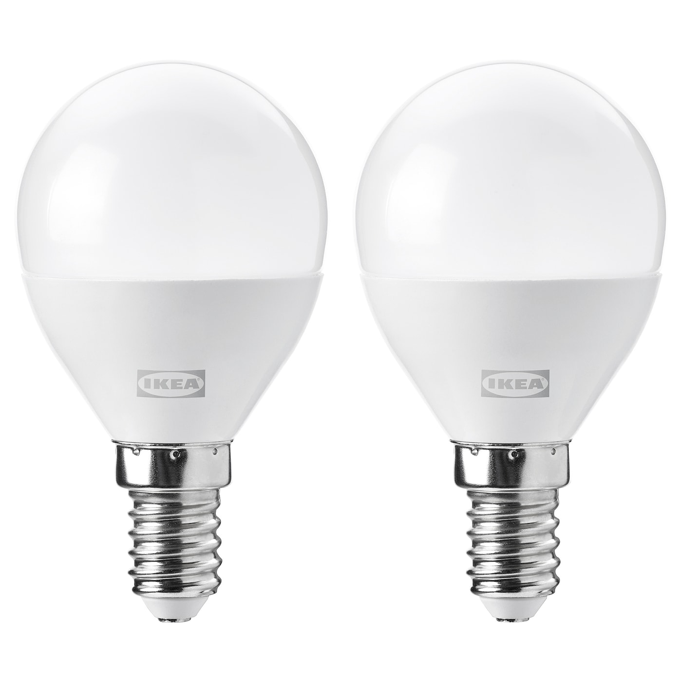 IKEA SOLHETTA LED-Leuchtmittel E14 806 lm dimmbar/rund opalweiß 45 mm