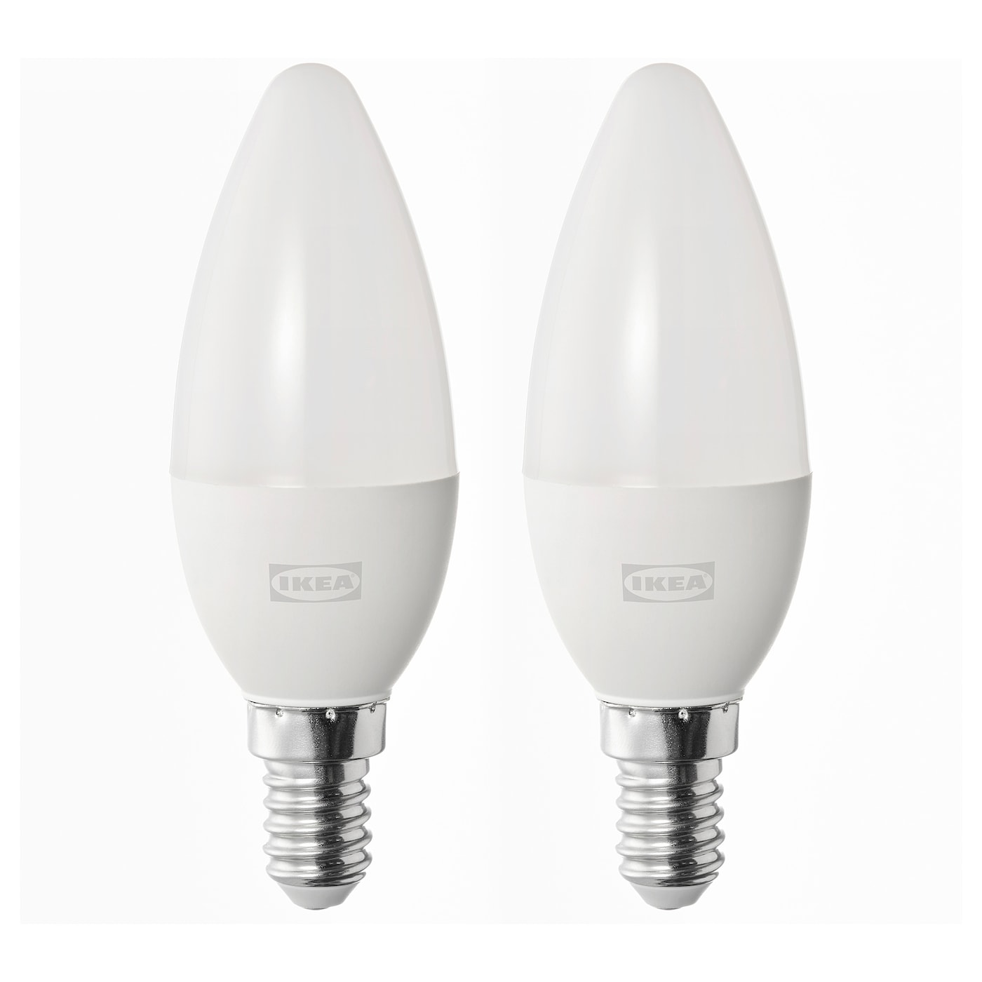 IKEA SOLHETTA LED-Leuchtmittel E14 470 lm kerzenförmig/opalweiß