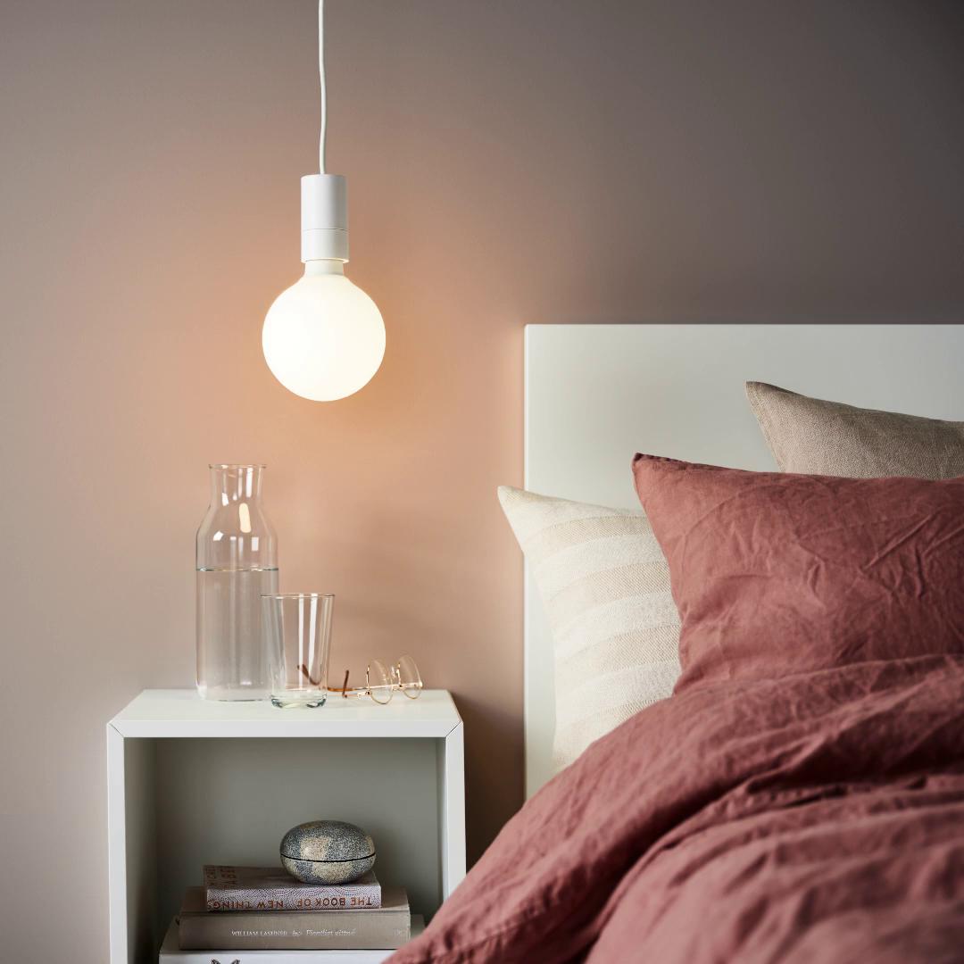 IKEA TRÅDFRI LED-Leuchtmittel E27 470 lm smart kabellos dimmbar/Weißspektrum rund Sonderangebot der Fabrik