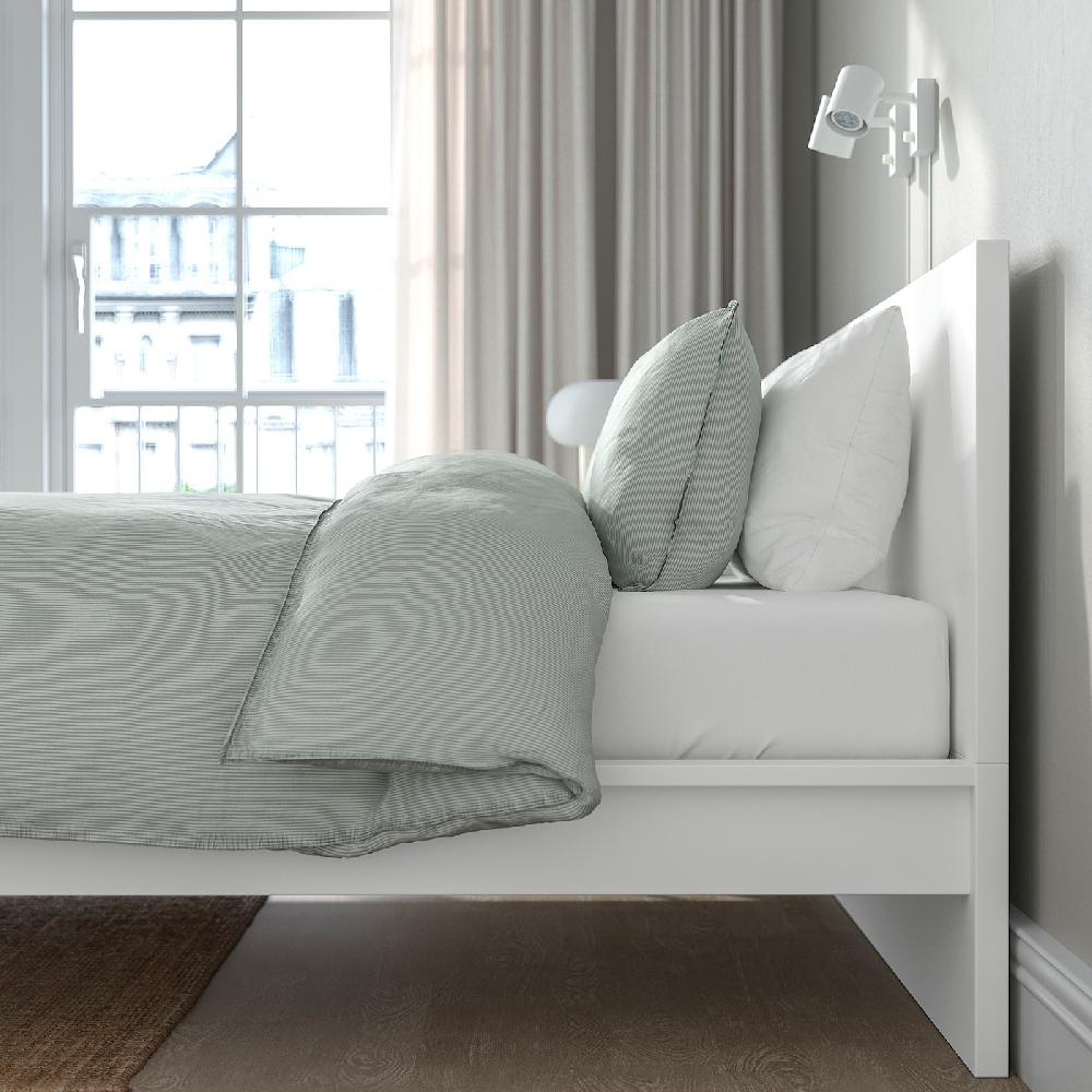IKEA MALM Bettgestell hoch weiß 140x200 cm Begrenzt auf 3 Tage