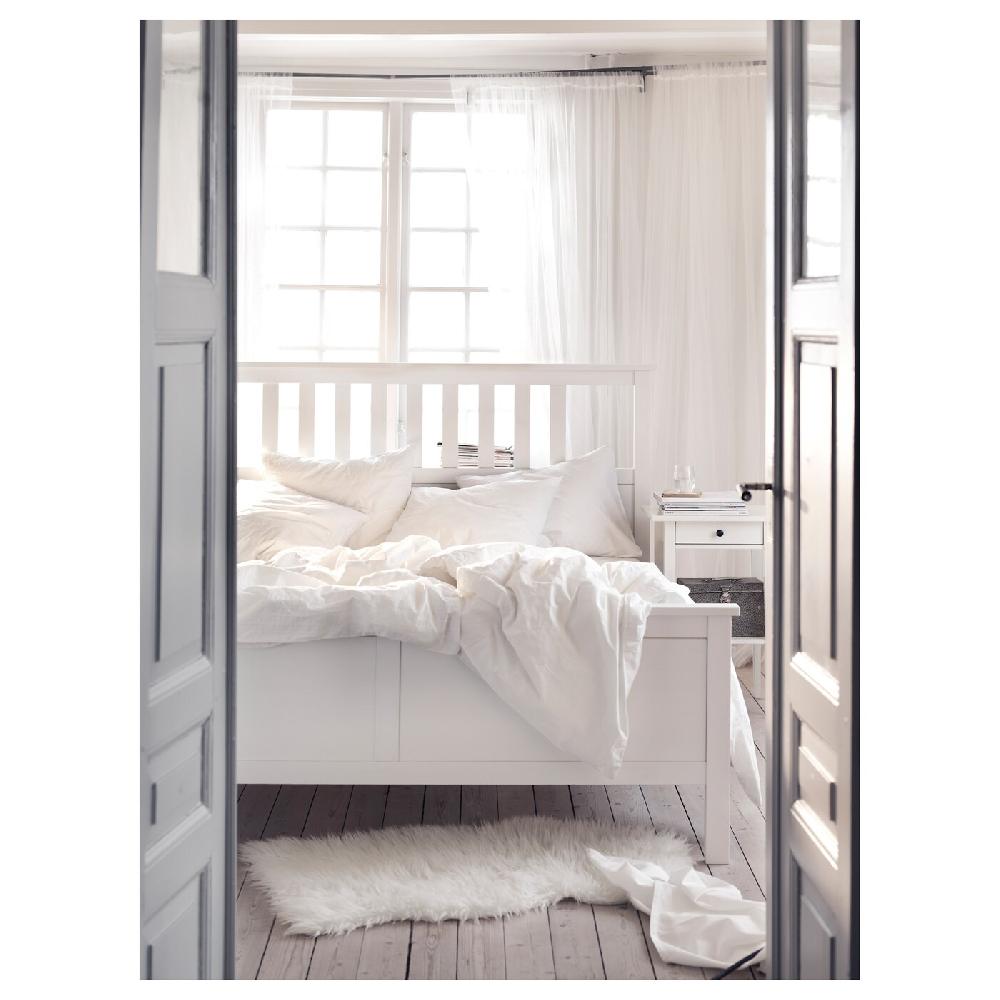 IKEA HEMNES Bettgestell weiß gebeizt 180x200 cm Speichern exportieren