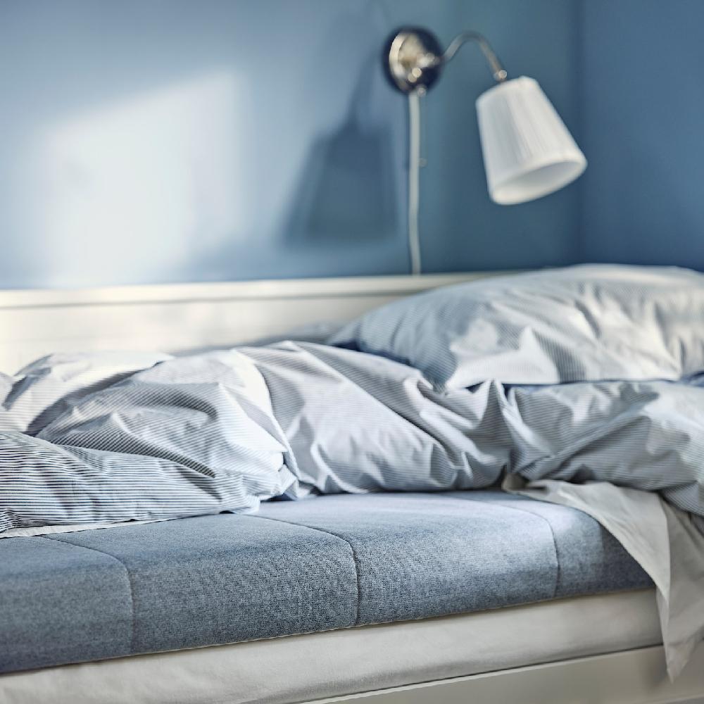 IKEA ÅGOTNES Schaummatratze fest/hellblau 90x200 cm 50% Rabatt für begrenzte Zeit